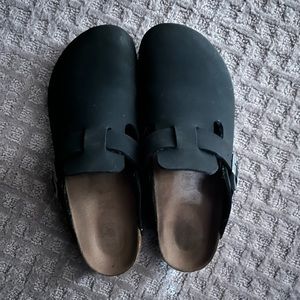 Birkenstock Boston clog vegan leather sz 8